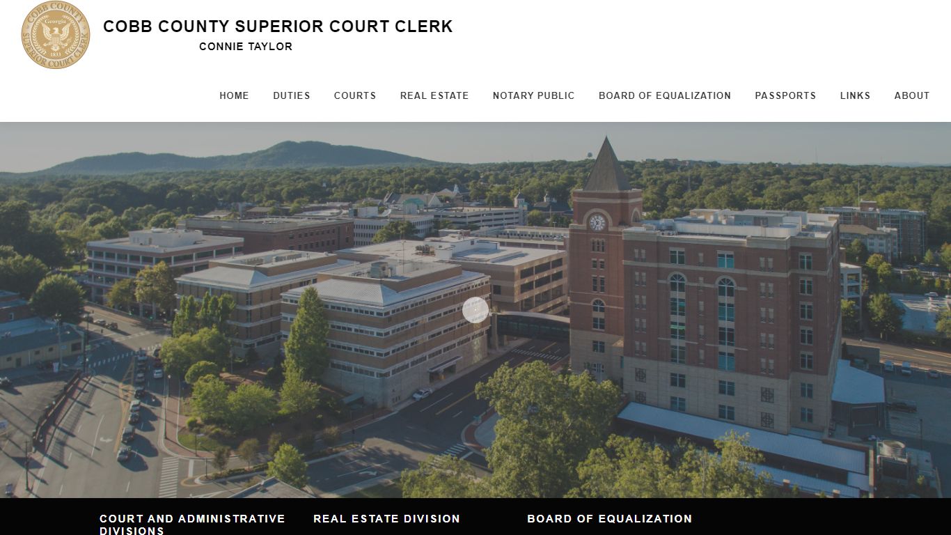 Cobb County Superior Court Clerk – Connie Taylor